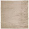 vidaXL Rug HUARTE Short Pile Soft and Washable Sand 160x160 cm