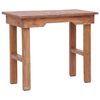 vidaXL Side Table | Brown | Solid mahogany wood | Medium | Durable | End Table