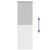 vidaXL Roller Blind Blackout Light Grey 55x150 cm Fabric Width 50.7 cm Polyester