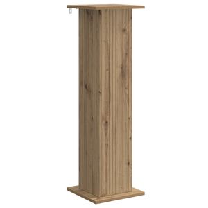 vidaXL Plant Stand Artisan Oak 30.5 x 30 x 100.5 cm Engineered Wood