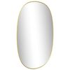 vidaXL Wall Mirror Gold 70x45 cm