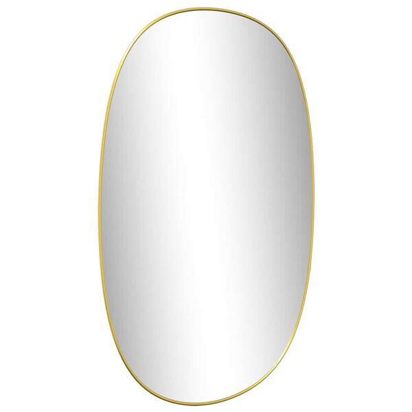 vidaXL Wall Mirror Gold 70x45 cm