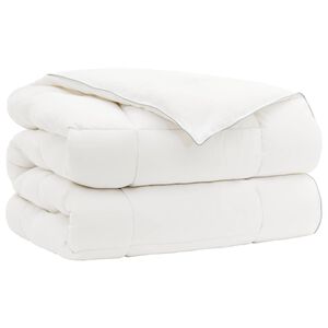 vidaXL Duvet 200x240 cm Winter 450 GSM Australian Wool White