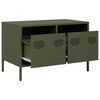 vidaXL TV Cabinet Olive Green 68x39x43.5 cm Cold-rolled Steel