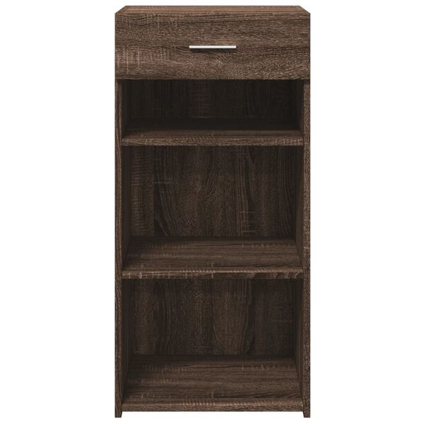 vidaXL Sideboard Brown Oak 45x42.5x93 cm Engineered Wood