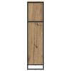 vidaXL Book Cabinet Artisian Oak 40 x 30 x 121 cm Engineered Wood