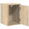 vidaXL Garage Wall Cabinet Sonoma Oak Engineered Wood