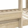 vidaXL Bunk Bed for Kids Sonoma Oak 80 x 160 cm Engineered Wood