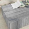 vidaXL Coffee Table Grey Sonoma 95 x 55 x 31 cm Engineered Wood