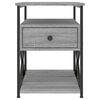 vidaXL Bedside Cabinets 2 pcs Grey Sonoma 40x42x55 cm Engineered Wood