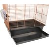 FLAMINGO Bird Cage Klara 2 Copper 45x28x62.5 cm