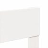 vidaXL Bed Frame without Mattress White 90x200 cm Solid Wood Pine