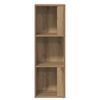 vidaXL Corner Cabinet Artisan Oak 33x33x100 cm Engineered Wood