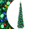 vidaXL Pop Up LED Christmas Tree with Star Topper 150 cm 50 LEDs PET