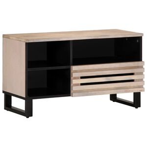 vidaXL TV Cabinet 80x34x46 cm Solid Wood Mango