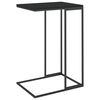 vidaXL Side Table Black 40x30x59 cm Engineered Wood