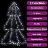 vidaXL Christmas Cone Tree 200 LEDs Indoor and Outdoor 98x150 cm