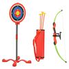 vidaXL Children Bow and Arrow Archery Set with Target