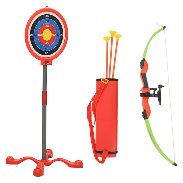 vidaXL Children Bow and Arrow Archery Set with Target