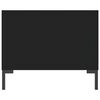 vidaXL Coffee Table Black 90x50x40 cm Engineered Wood