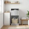 vidaXL Laundry Cabinet with Storage Grey Sonoma Engineered wood