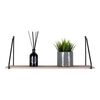 House Nordic Shelf Emma Black and Natural