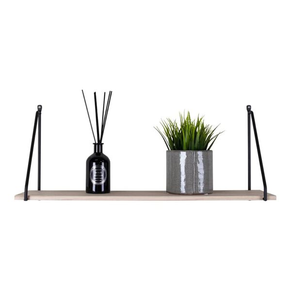 House Nordic Shelf Emma Black and Natural