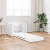vidaXL Folding Sofa Bed White 74 x 77 x 81 cm PVC