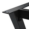vidaXL Dining Table Leg X-Frame 160x70x72 cm