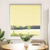 vidaXL Roller Blind Blackout Yellow 95x130 cm Fabric Width 90.7 cm Polyester