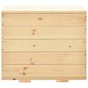 vidaXL Storage Box 60x54x50.7 cm Solid Pine Wood