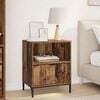 vidaXL Bedside Cabinet Old wood 49 x 36 x 61 cm Engineered wood