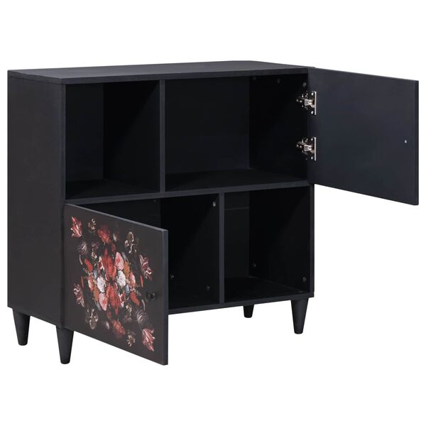 vidaXL Storage Cabinets Multicolour 80 x 33.5 x 75 cm Solid Mango Wood