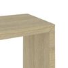 vidaXL Wall Cube Shelves 3 pcs Sonoma Oak