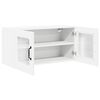 vidaXL Kitchen Cabinet with Door White 80 x 31 x 40 cm Engineered Wood