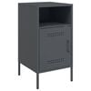 vidaXL Bedside Cabinets 2 pcs Anthracite 36x39x68 cm Steel