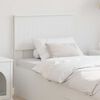 vidaXL Headboard with Headboard White 75 cm Engineered wood