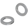 vidaXL Washers 2 pcs Silver 10 x 10 x 1.2 mm Steel