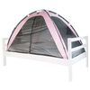 DERYAN Mosquito Bed Tent 200x90x110 cm Rose