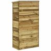 vidaXL Garden Tool Storage Shed Pinewood 85x48x177 cm