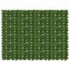 vidaXL Balcony Screen with Leaves Green 200 x 150 cm