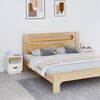 vidaXL Bedside Cabinets 2 pcs White 40x34x45 cm Solid Wood Pine