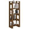 vidaXL Book Cabinet/Room Divider Honey Brown 60x35x160 cm Solid Wood