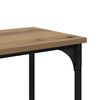 vidaXL Console Table Artisan Oak 150 x 29 x 75 cm