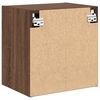vidaXL Garage Wall Cabinet Brown Oak Engineered Wood