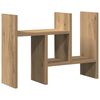 vidaXL Desk Organiser Artisan Oak 50 x 15.5 x 35.5 cm Engineered Wood