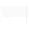vidaXL Welded Wire Fence Silver 0.6 x 50 m