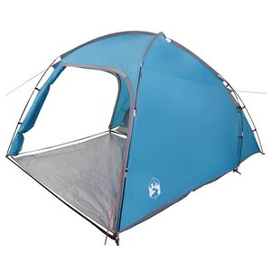 vidaXL Cabin Tent 2-Person Blue Taffeta