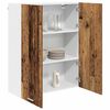 vidaXL Hanging Cabinet Old Wood 80 x 31 x 100 cm Engineered Wood
