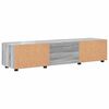 vidaXL Wooden Cabinet Grey Sonoma 150 x 39 x 30 cm Engineered Wood